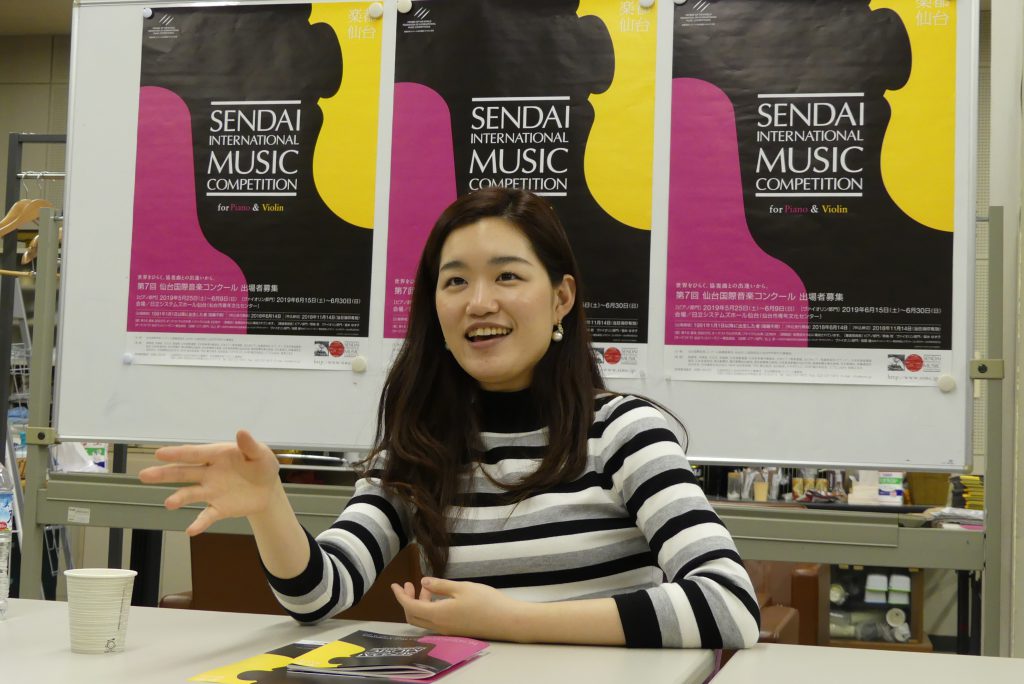 Interview With Ms Aoki Naoka 6th Simc Violin Section 3rd Prizewinner Sendai International Music Competition Official Website